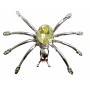 Stunning Silver Plated Lemon Crystals Spider Brooch Pin Gift