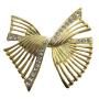 Shop The Latest Artistically Designed Sashes Golden Bow Dress Brooch