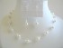 Soothing Pure White Pearls Clear Crystals Jewelry Set Genuine Swarovski Pearls & Crystals Necklace Set