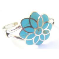 Engraved Vintage Genuine Sterling Silver 92.5 Cuff Bracelet