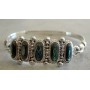 Sterling Silver 92.5 Stamped Celtic Knot Bangle Bracelet