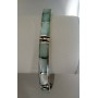 Sterling Silver 92.5 Engraved Mop Shell Bracelet