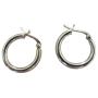 Stylish Gift Endless Wire Sterling Silver Hoop Earrings Weight 5.2 gms