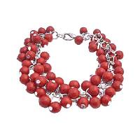 Tiny Coral Beads Bracelet Multi Coral Beads In Beautiful Gorgeous Bracelet 