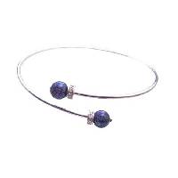 Prom Jewelry Affordable Inexpensive Dark Night Blue Pearls Cuff Bracelet Comfortable Wearring Bracelet Diamante Wedding Bracelet