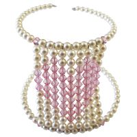 Valentine Gift Rose Crystals Heart At The Center Of Cuff Flexible Bracelet Handmade Jewelry Gift Your Heart This Is Fabulous Gift  Cuff Bracelet Comfortable Bracelet