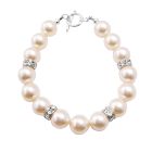 Big Pearl Bracelet Ivory Pearl Exclusively Gift Wedding Flower Girl Prom Arrival Bracelet