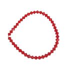 Siam Red Crystals Stretchable Bracelet