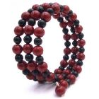 Stylish Match Jewelry In Red/Black Combo 3 Stranded Bangle Customize Bangle Bracelet