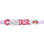 Watch Strap Bracelet Cherry Letter w/ Cherry Fruit Bracelet