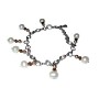 Exquisite & Elegant Bracelet in Pearls & Swarovski Crystals