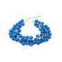 Dark Blue Bracelet Smashing Beads Bracelet