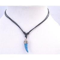 Bead Necklace w/ Shell Dangling Shell Jewelry