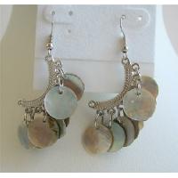 Sexy Shell Chandelier Half Moon Shell Dangling Earrings