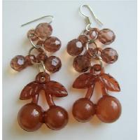 Brown Beaded Bunches Affordable Earrings Very Cute Earrings    