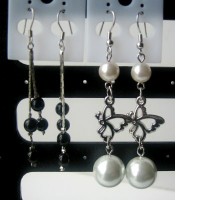 Simulated Pearls Dangling Earrings Earrings 