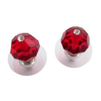 Lite Siam Red Swarovski Crystals Earrings Genuine Swarovsk Stud Earrings Under 5 Fashion Earrings  