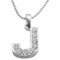 Affordable Under  Alphabet Pendant J Pendant Necklace