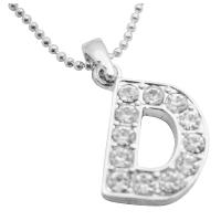 Cheap Jewelry Buy Your Name Pendant Start W/ Letter D Sparkling Pendante