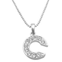 Check Name Pendant Alphabet Pendant Starting With C Letter Pendant Necklace