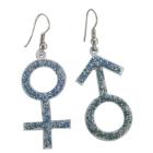 Shop For Male Female Symbol Earrings