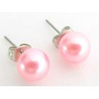 Wholesale Pearl Stud Earrings Pink Pearl Stud Earrings