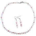 Cheap Wedding Jewelry Chinese Clear Crystal Red Coral Red Daisy Spacer