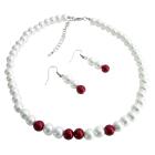 White Pearls Necklace Set Under 5 Wedding Jewelry