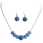 Return Gift Jewelry Sapphire Blue Jewelry Set