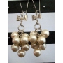 Pearls Drop Earring Bunch of Synthetic Cream Pearls