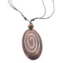 Vintage Stylish Affordable Inexpensive Ethnic Wooden Pendant Necklace