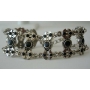 Black Bead Stone Oxidized Bracelets 7 inches