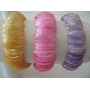 Strechable Bracelet Multi Colors w/ Diced Shells