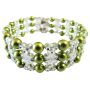 Beautiful Olive Pearls Stretchable Bracelet Designed Bangle Bracelet