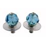 Aquamarine Swarovski Stud Earrings Affordable Jewelry