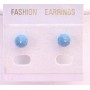 Swarovski Turquoise Crystal Stud Earrings Inexpensive Earrings Jewelry