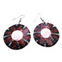 All occasions Gift Adorable Round Shiva Eye Natural Shell Earrings