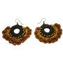 Shop Earrings Crochet Holiday Gifts In Gorgeous Yellow Brown Colors