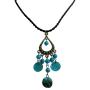 Blue Shell Fashion Necklace Girls Trendy Chic Jewelry