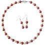 Wedding Jewelry Fashion Jewelry For Everyone Red Cream Pearls Necklace