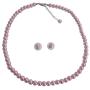 Party Favor Gifts Pageant Gifts Beautiful Pink Pearls Jewelry Set